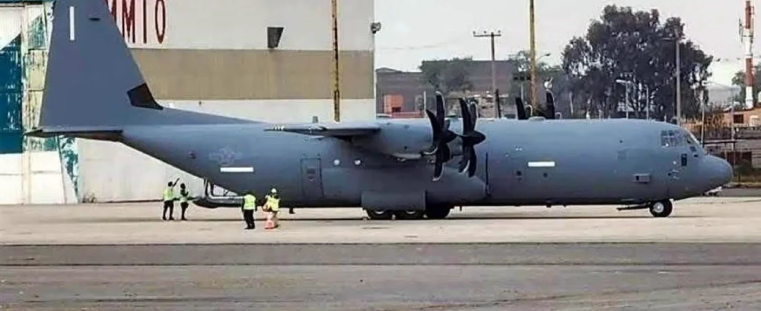 Sheinbaum aclara aterrizaje de avión estadounidense en Toluca